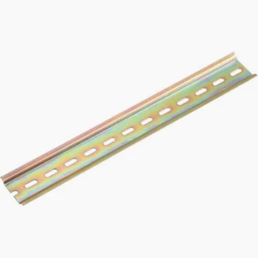 1.0mm Galvanized Steel DIN Rail 1 Meter for industrial boiler control panel wiring