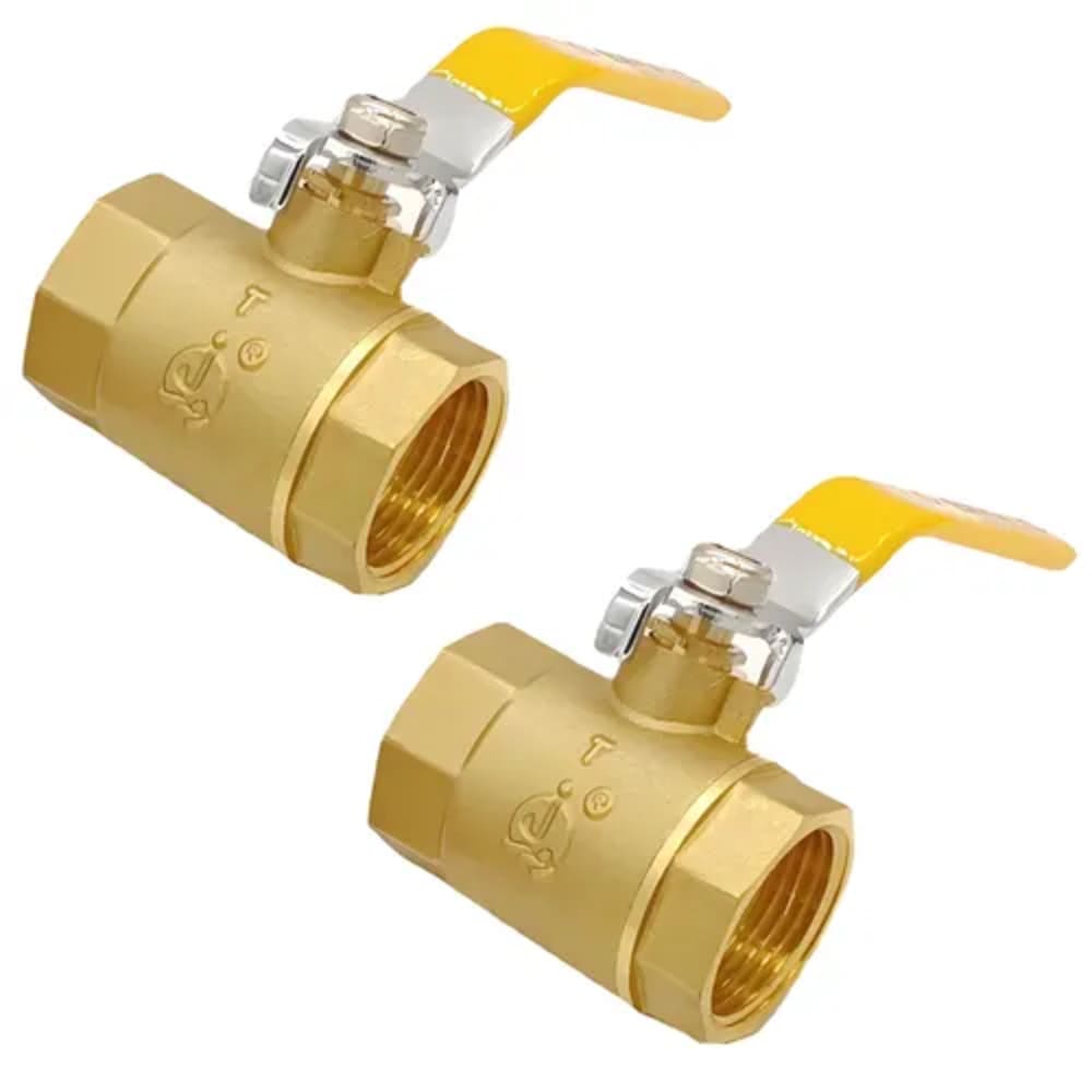 1/4 Inch Female Threaded Brass Ball Valve for industrial steam boiler piping