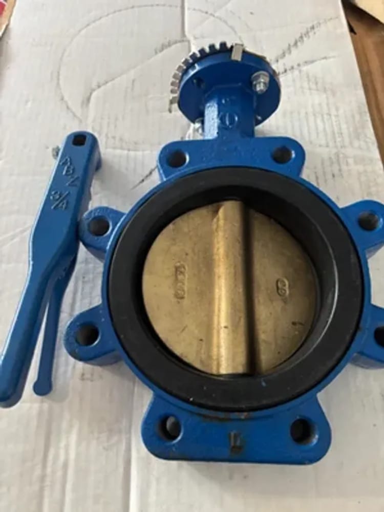 Aluminum Body Butterfly Valve 4M-BFV-ALL — Lightweight for plant utility supply headers