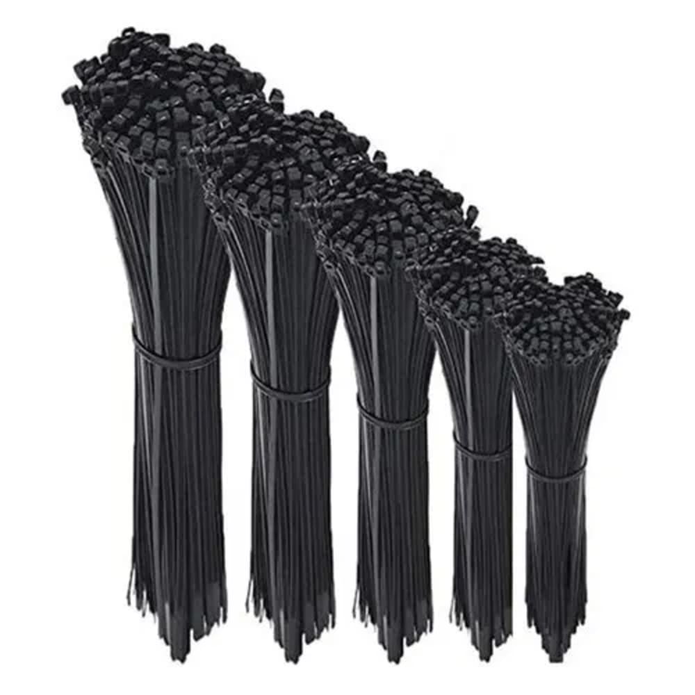 Heavy Duty Nylon Cable Ties 2.5mm × 100mm Pack for industrial boiler control panel wiring