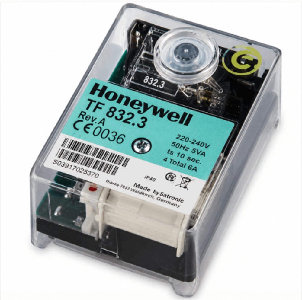 Honeywell Satronic TF832.3 Burner Control Box for honeywell / satronic 2-stage forced-draft oil burners