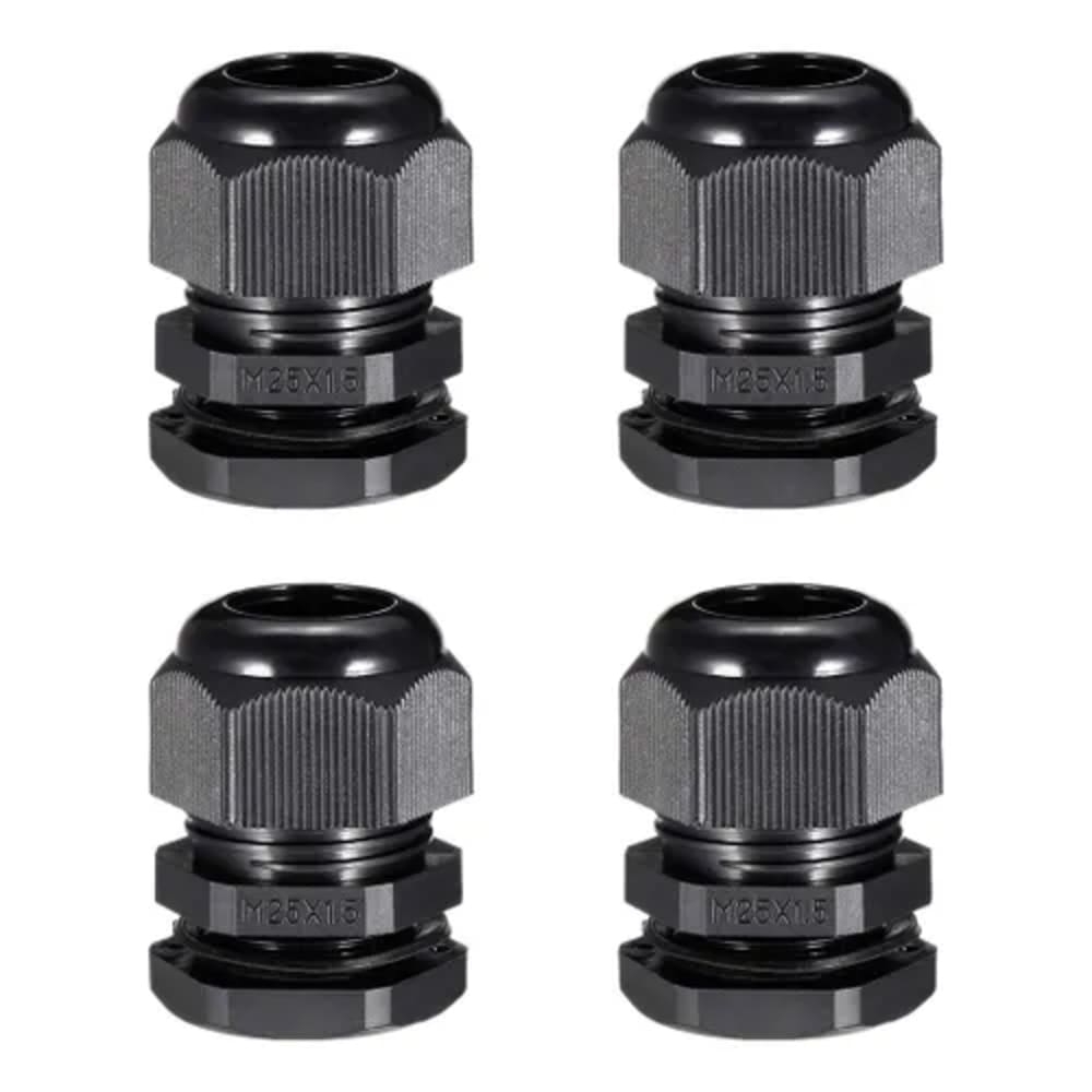 Nylon Flexible Conduit Gland Adapter PG7 to AD10 for industrial boiler control panel wiring