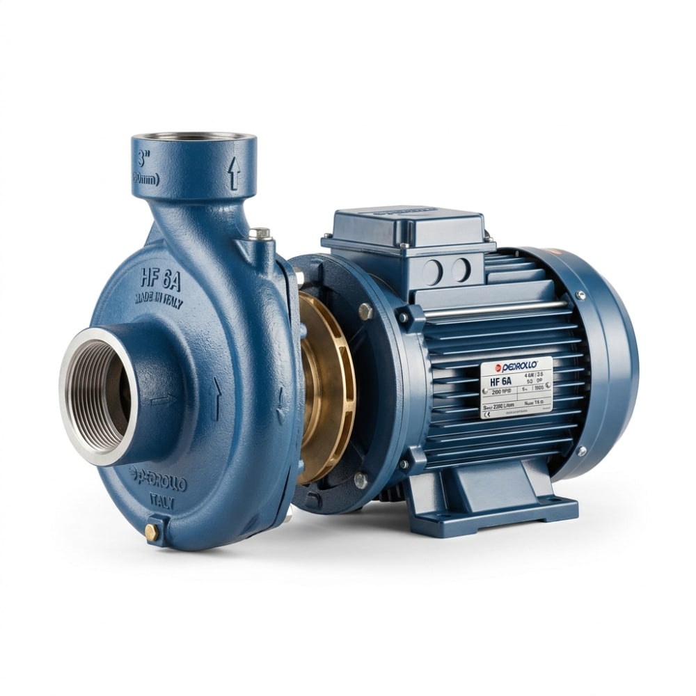 Pedrollo HF 6A Pedrollo HF 6A High-Flow Centrifugal Water Pump for industrial fluid handling