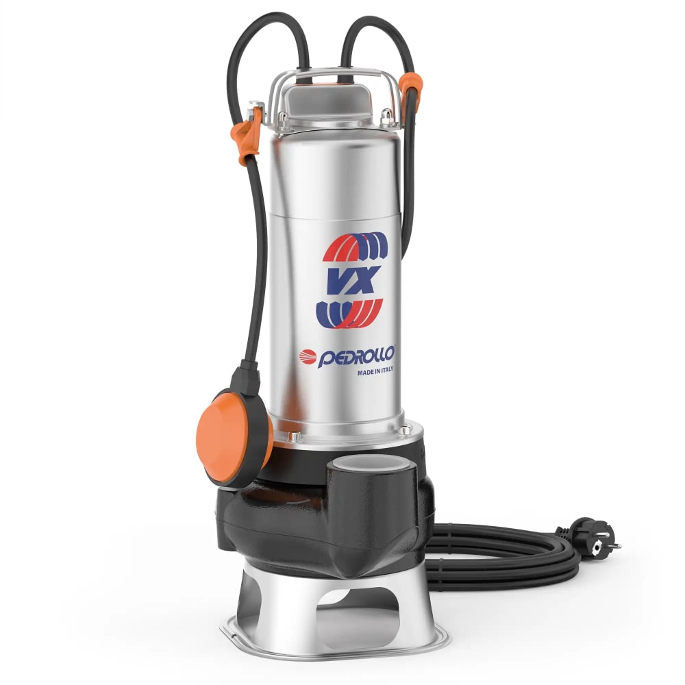 Pedrollo VXm 15/50-N Pedrollo VXm 15/50-N Vortex Submersible Sewage Pump for industrial fluid handling