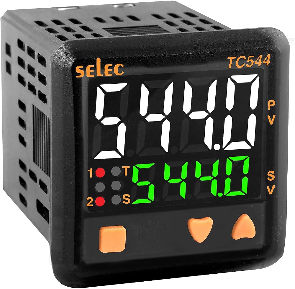 Selec TC544A Dual Display PID Temperature Controller for steam boiler burner temperature control