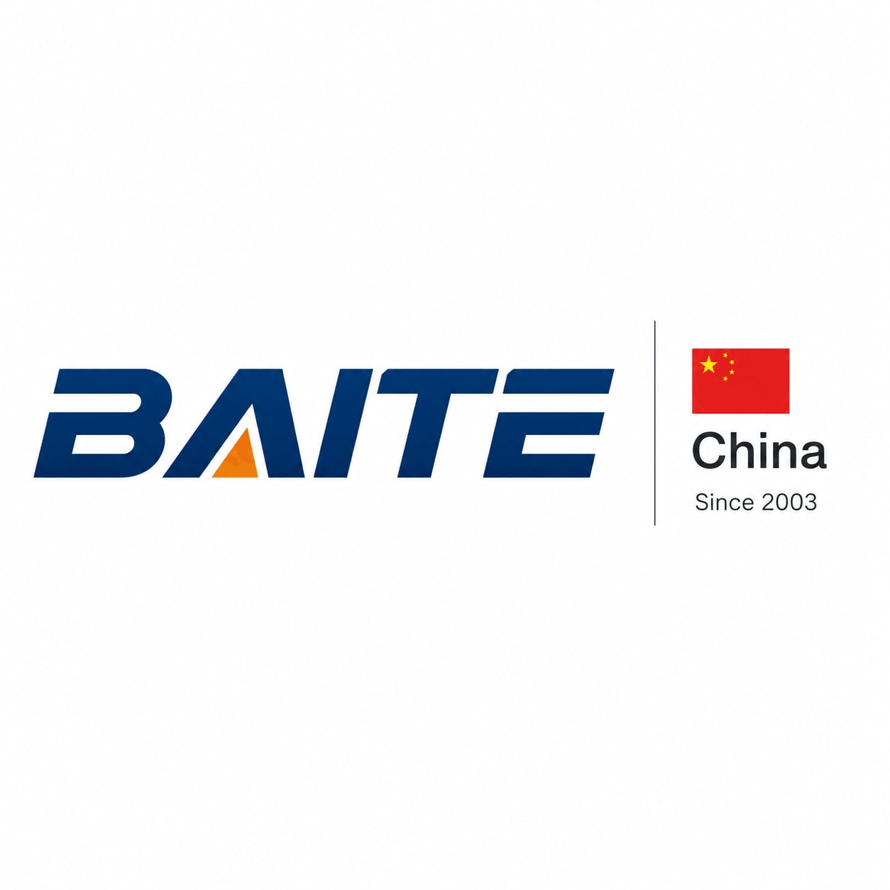 Baite (China) official manufacturer logo and industrial spare parts branding