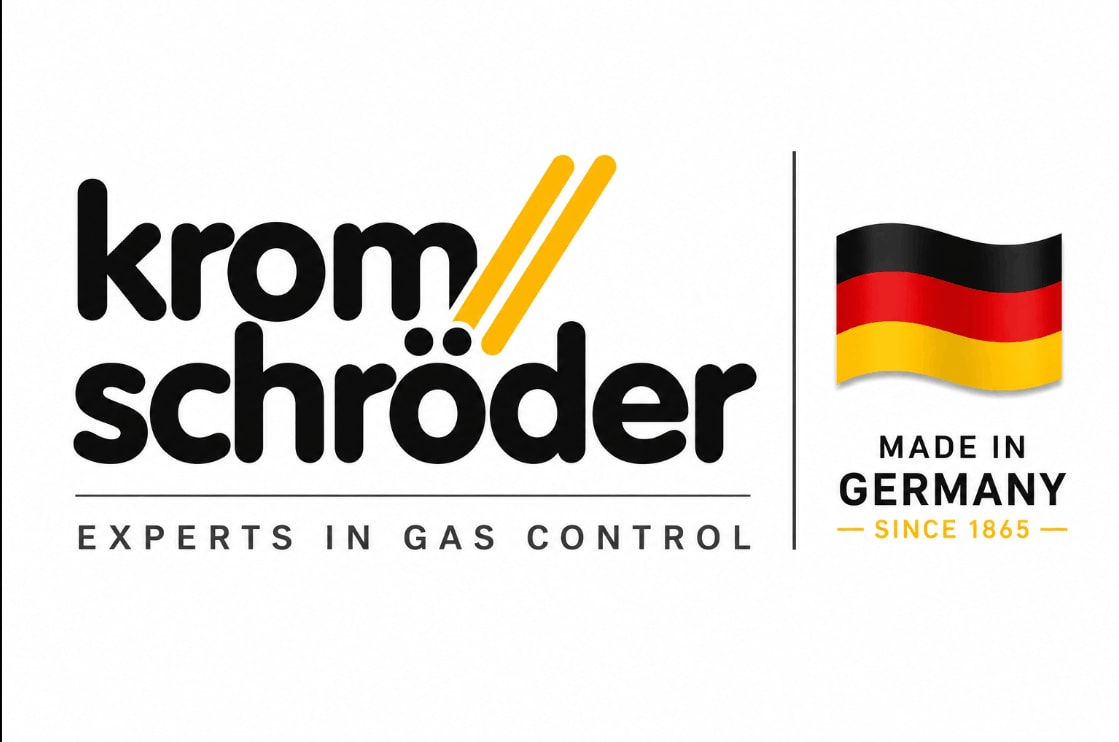 Kromschröder (Germany) official manufacturer logo and industrial spare parts branding