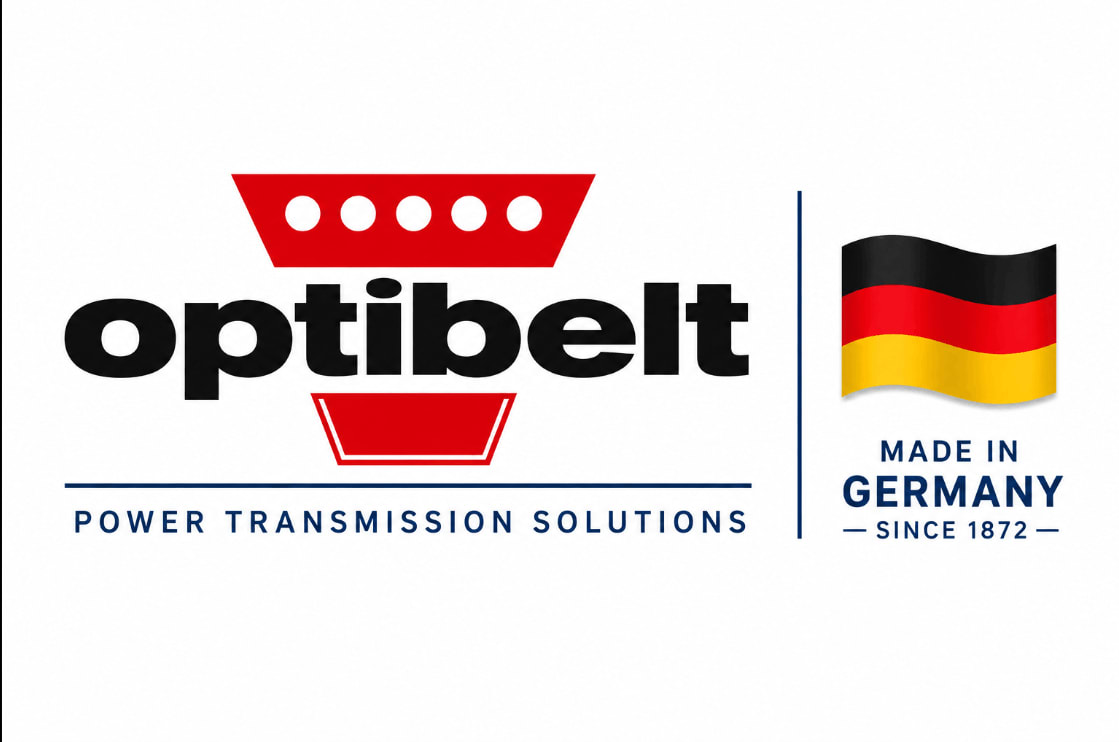 Optibelt (Germany) official manufacturer logo and industrial spare parts branding