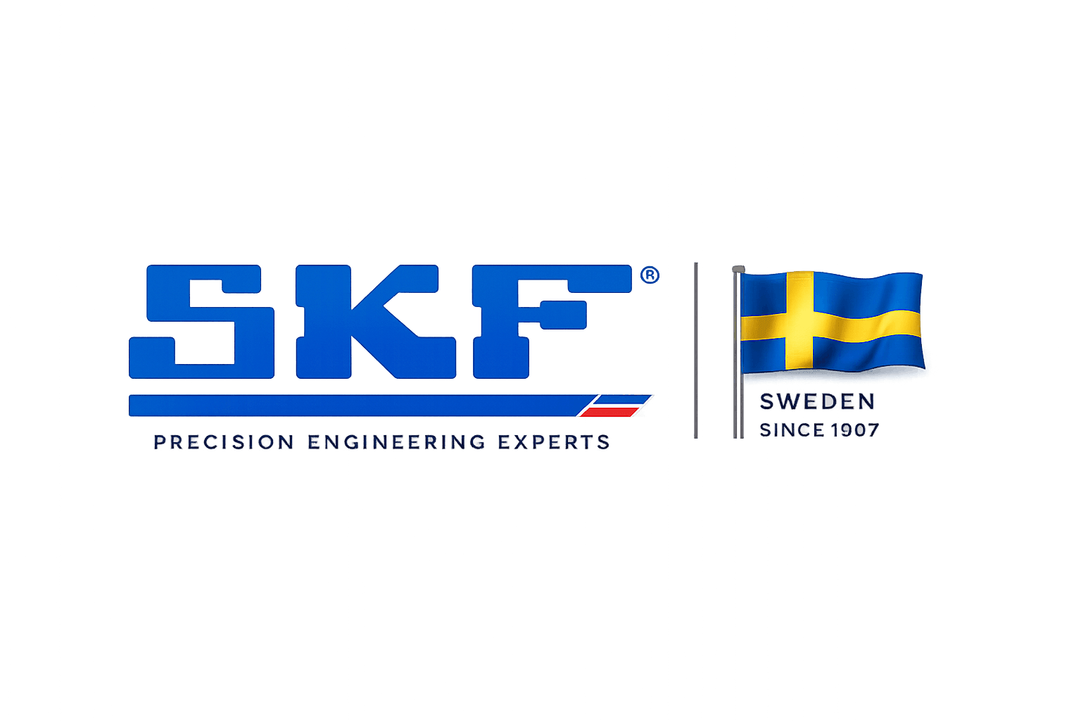 SKF (Sweden) official manufacturer logo and industrial spare parts branding