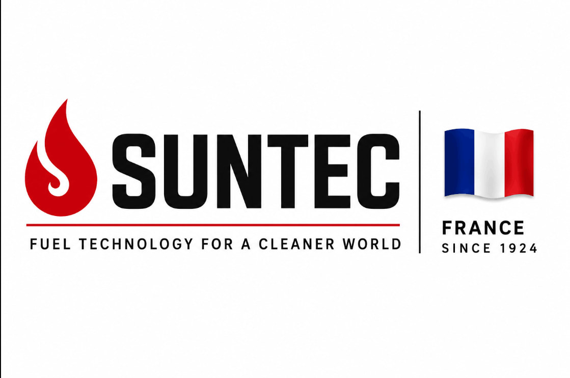 Suntec (France) official manufacturer logo and industrial spare parts branding