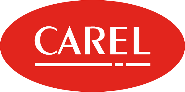 Carel (Italy) official manufacturer logo and industrial spare parts branding