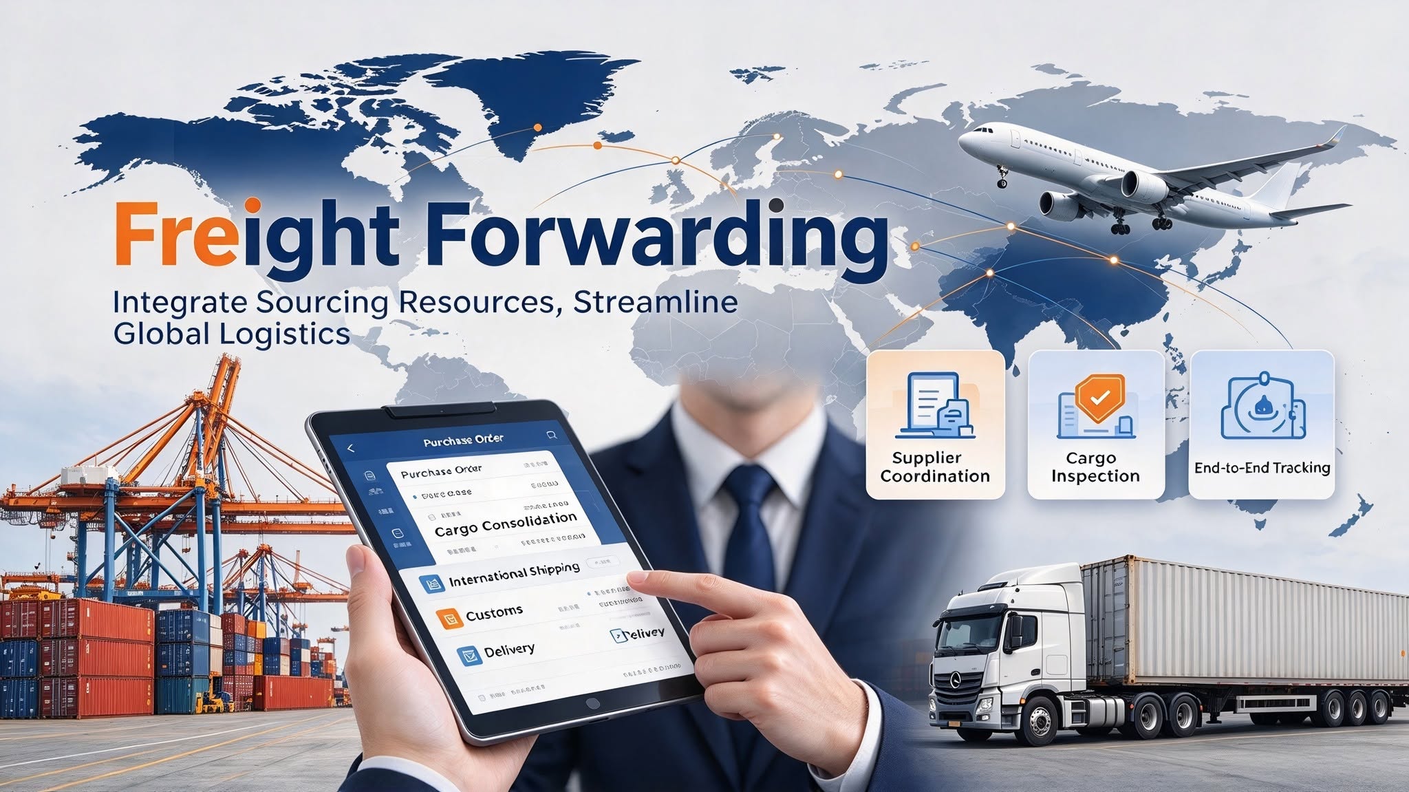 Freight Forwarding Solution: Integrated Sourcing & Global Logistics Support