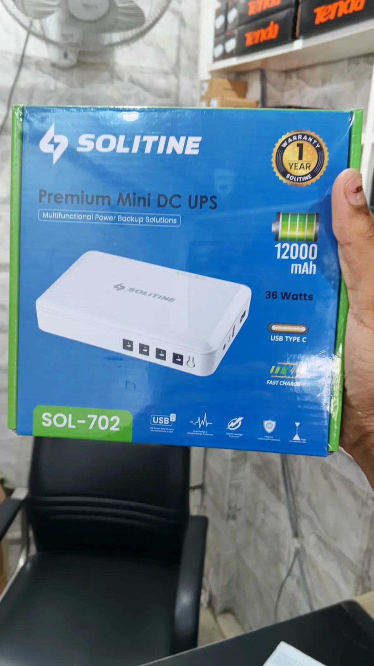 Solitine Sol-702 Mini Ups
