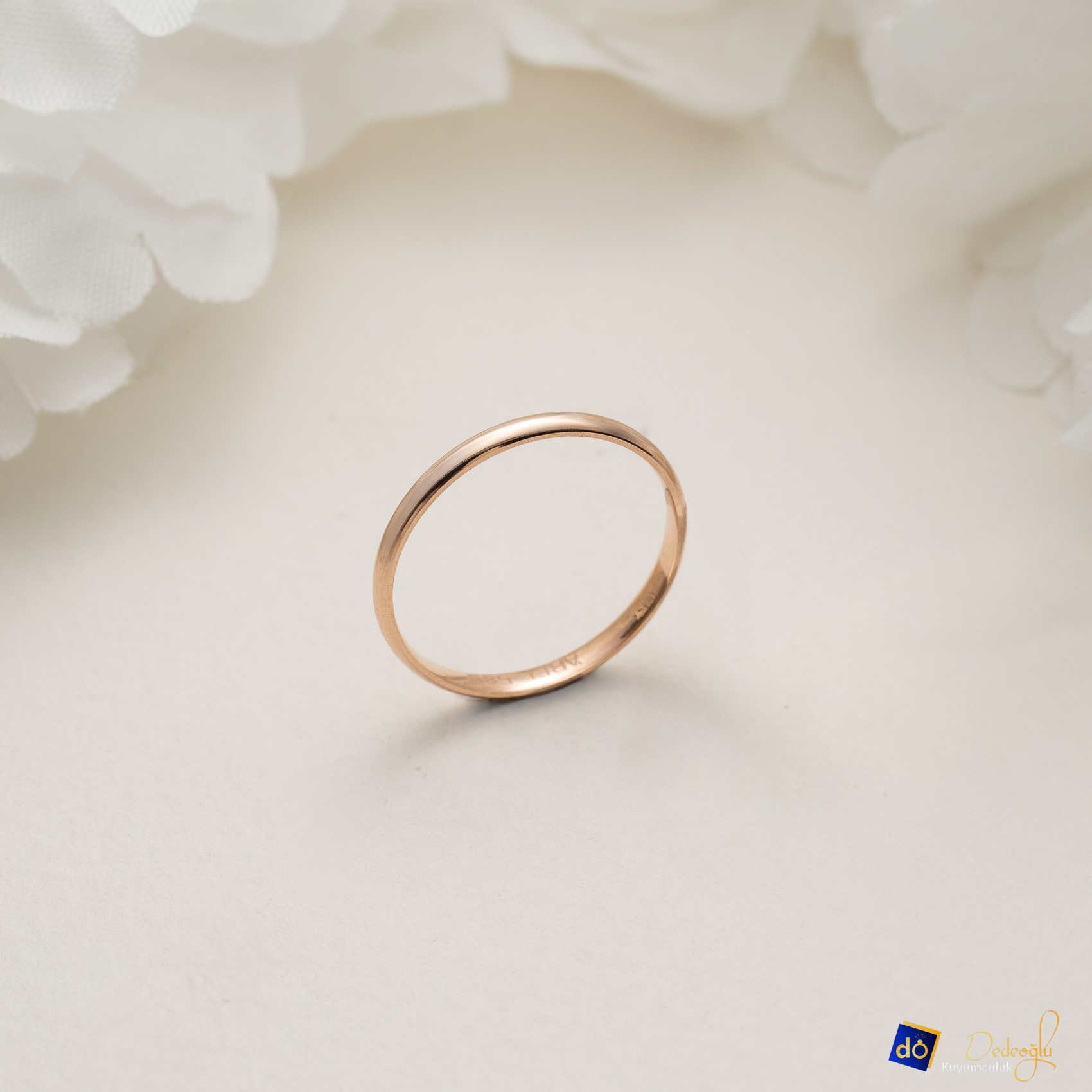 Düz 2MM Rose Alyans