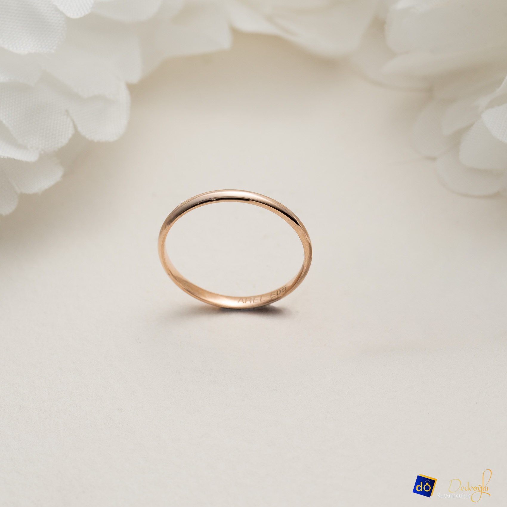 Düz 2MM Rose Alyans