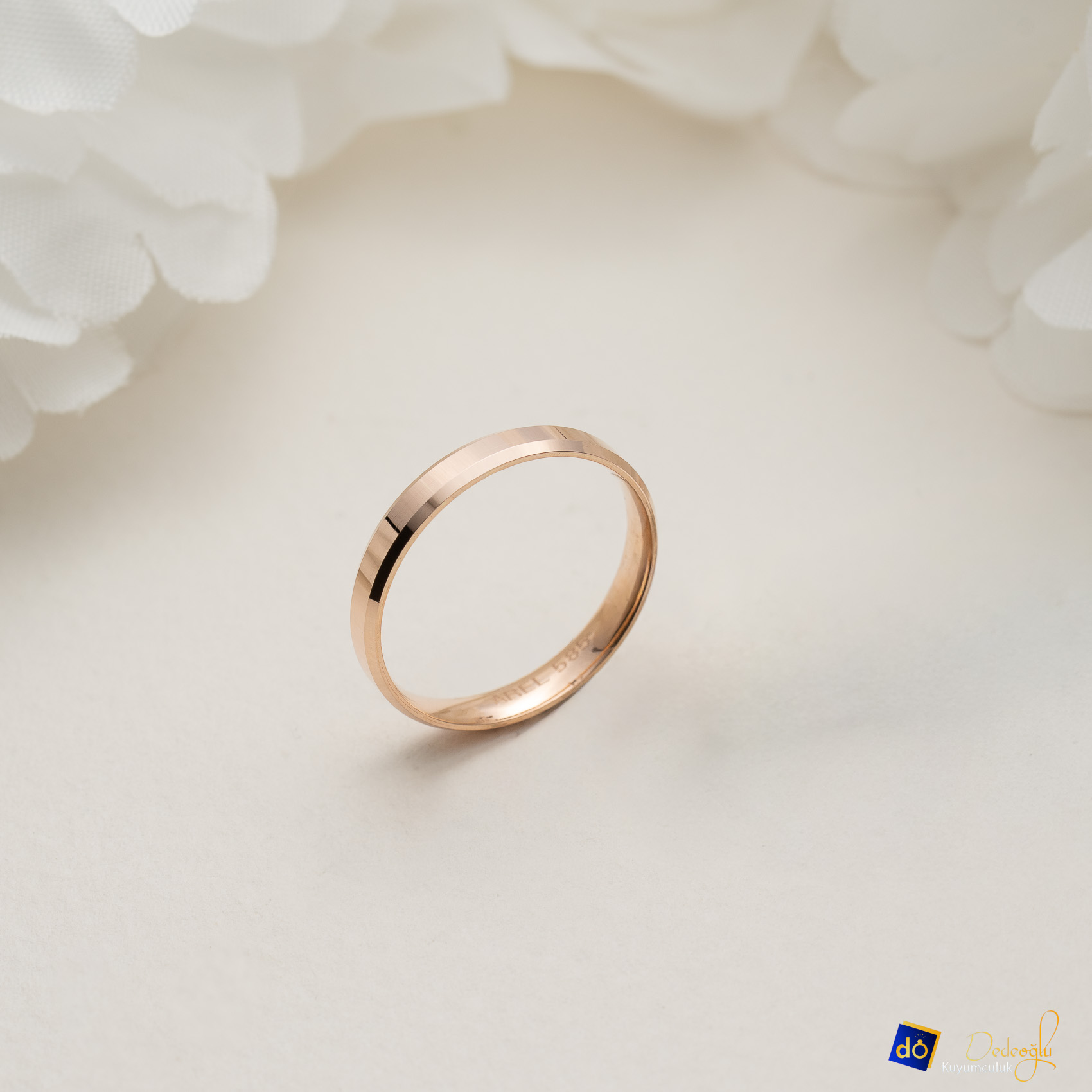 Kesme 3MM Rose Alyans