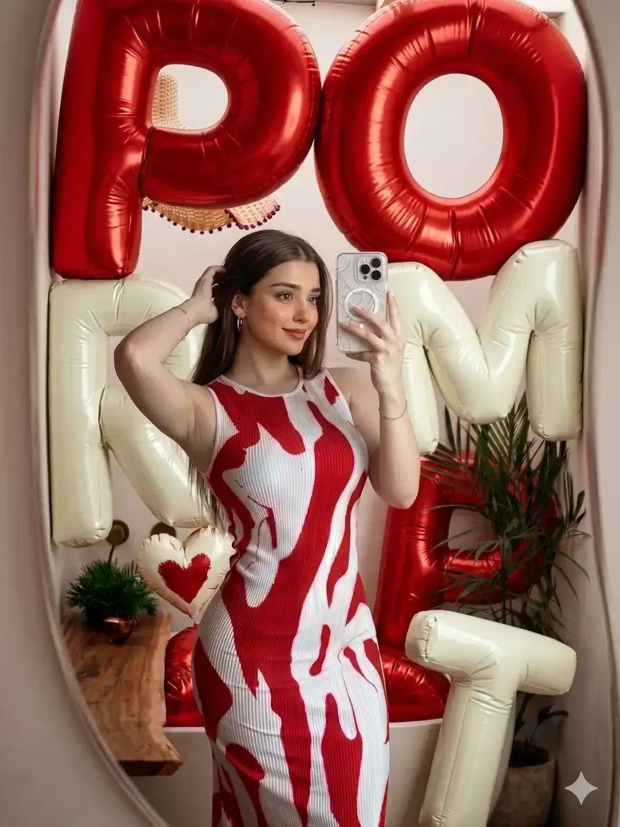 3D Balloon Typography Fashion Portrait Gemini AI Prompt - Gemini Pro Generated Prompt Result (After)