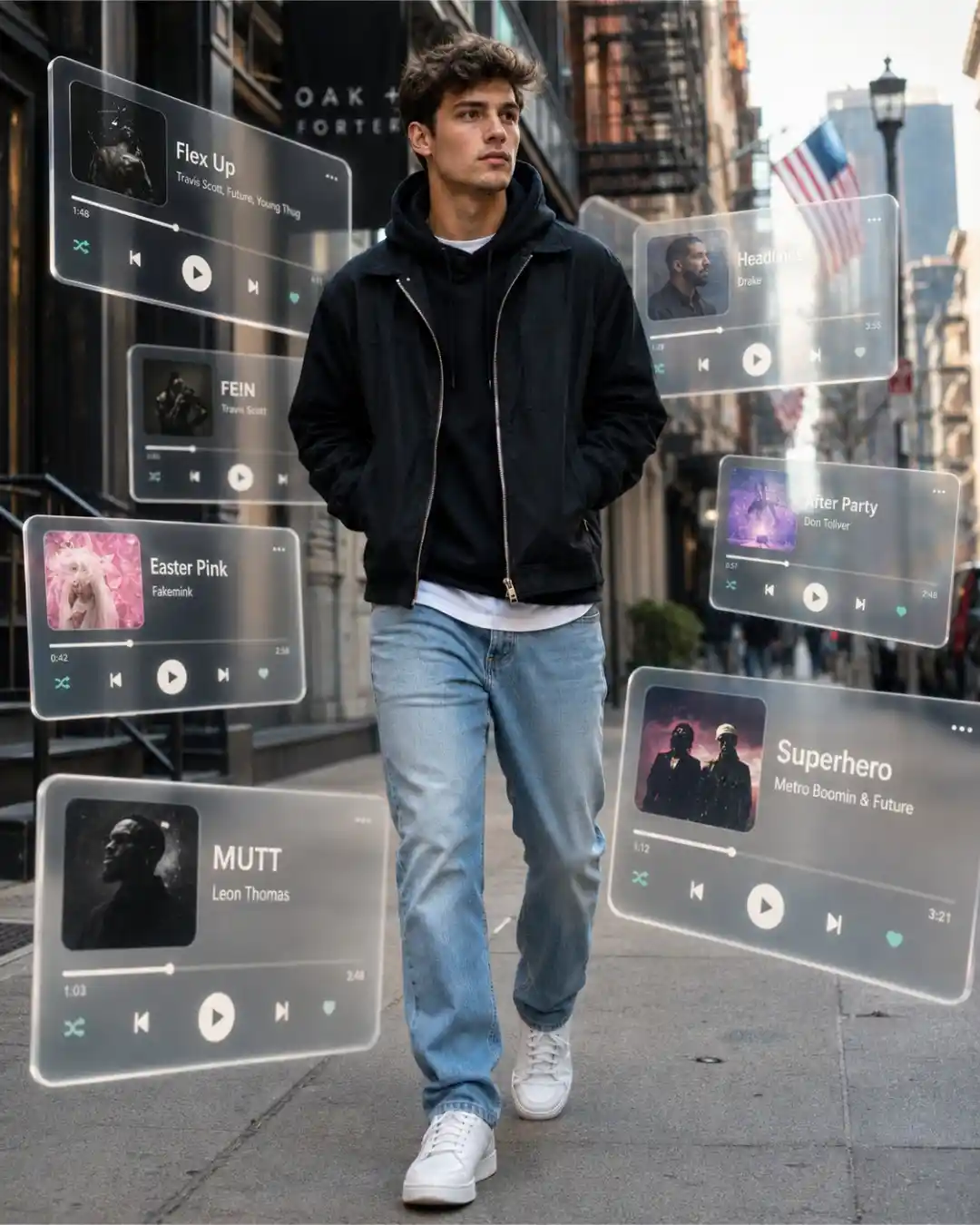 ChatGPT AR Music Player Street Portrait Prompt - ChatGPT Generated Prompt Result (After)
