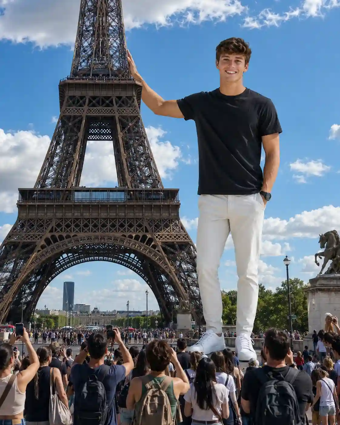 ChatGPT Peaceful Giant Landmark Travel Portrait Prompt - ChatGPT Generated Prompt Result (After)