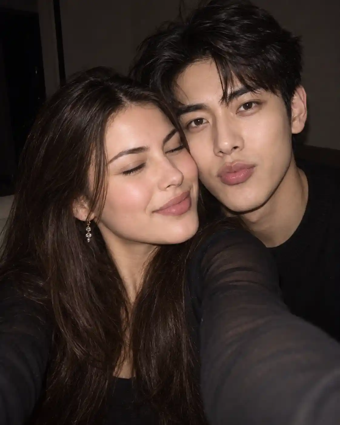 Realistic Couple Selfie AI Prompt - ChatGPT Generated Prompt Result (After)
