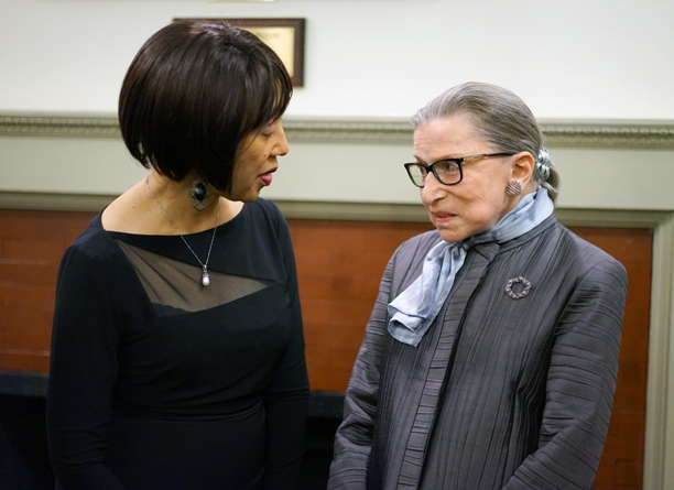 Justice Ruth Bader Ginsburg and Professor Patricia Bell-Scott