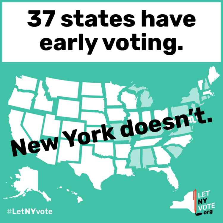 Advocacy Alert (Updated) Get New York Voting Again! Support Early Voting New York City Bar