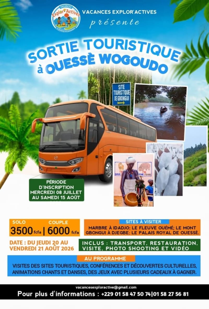 Flyer officiel Vacances Explor'Actives