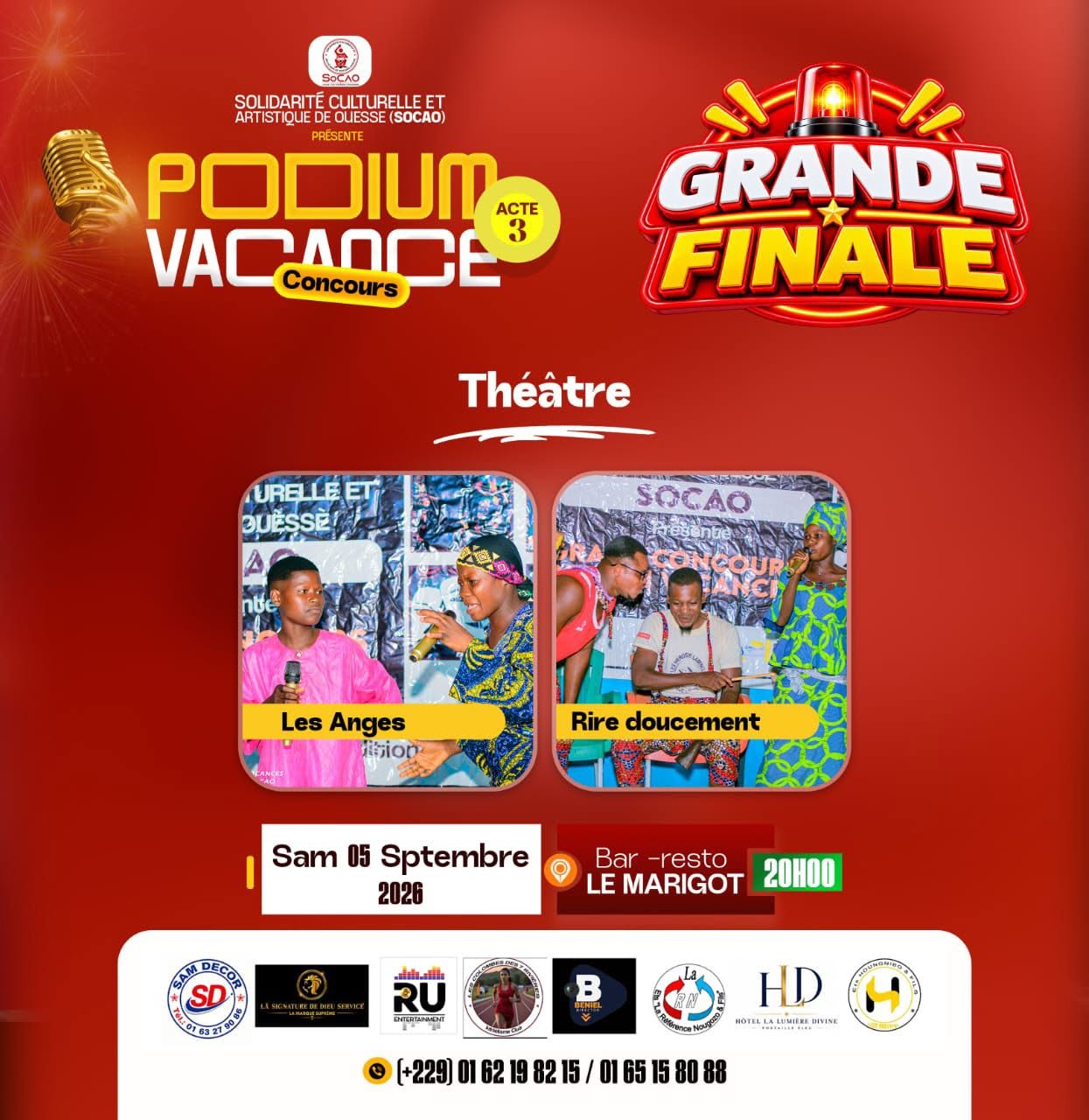 Grande Finale Théâtre Les Anges vs Rire Doucement