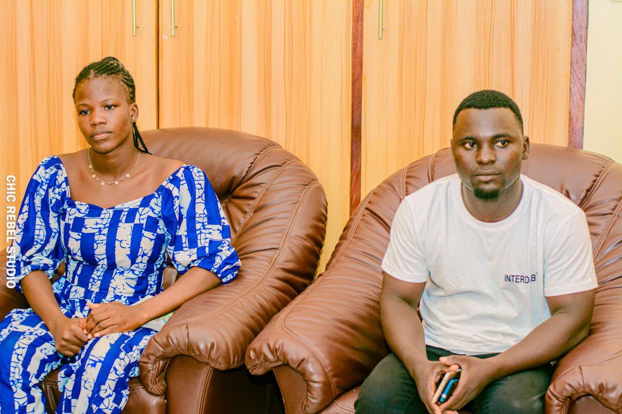 Mme Josianne YANINDJI (Trésorière) et M. Christophe TOSSOU (Vice-Président)