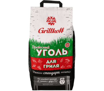 Древесный уголь Grillkoff 2,5 кг