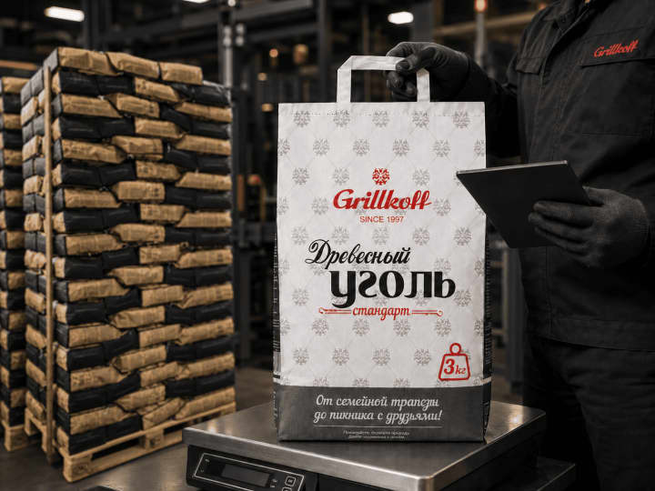 Контроль упаковки готовой продукции Grillkoff