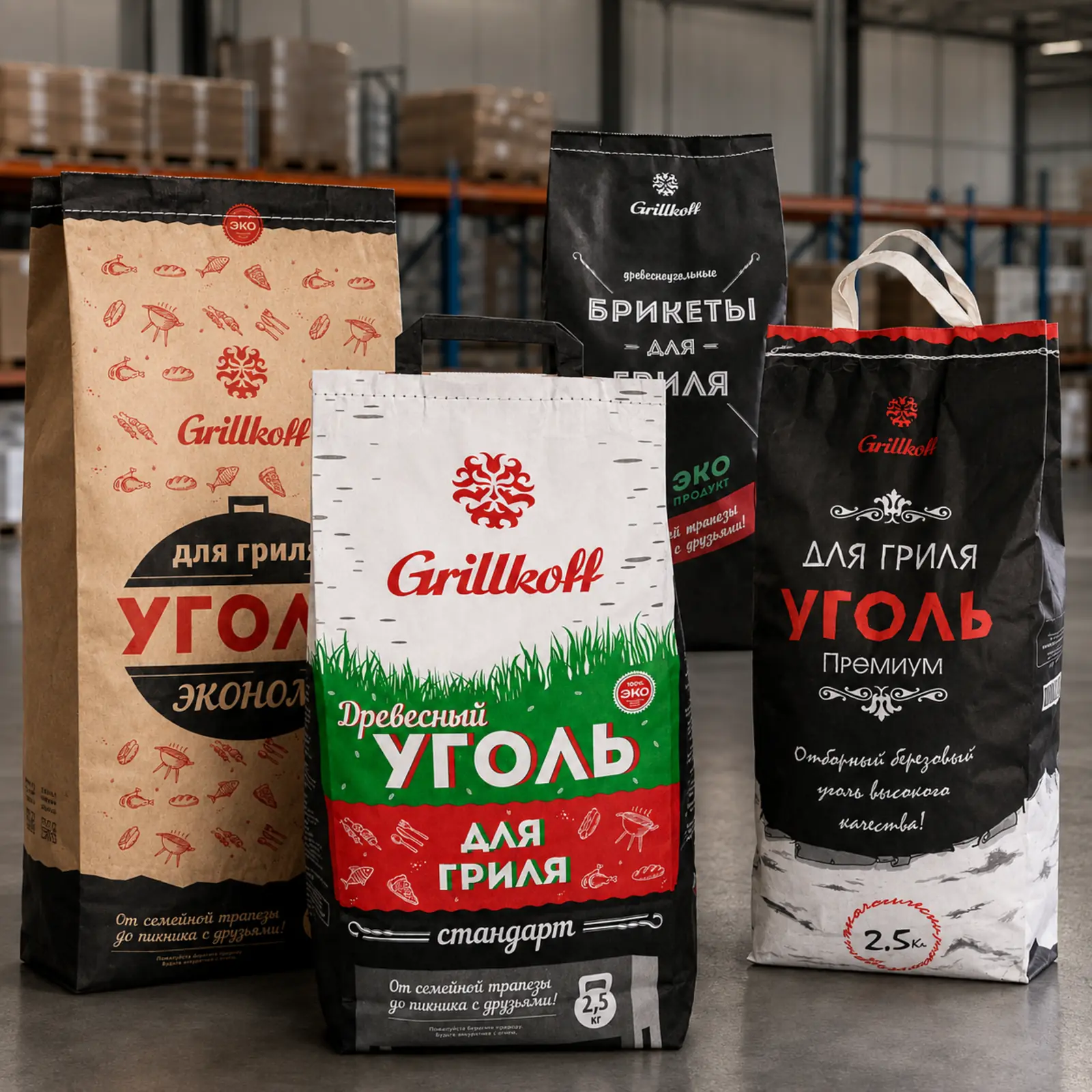 Фасовка готовой продукции Grillkoff