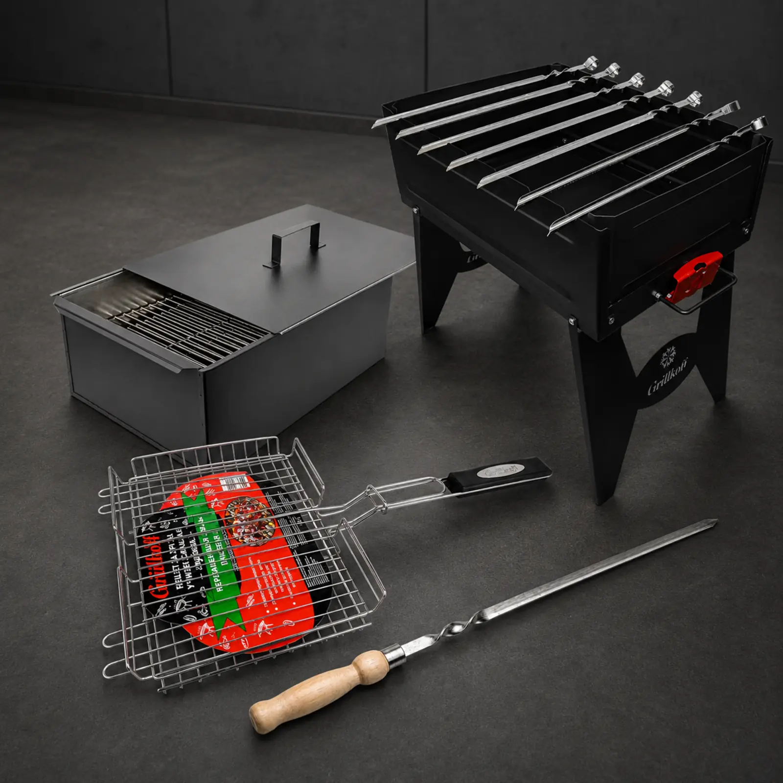 Готовые металлические изделия Grillkoff
