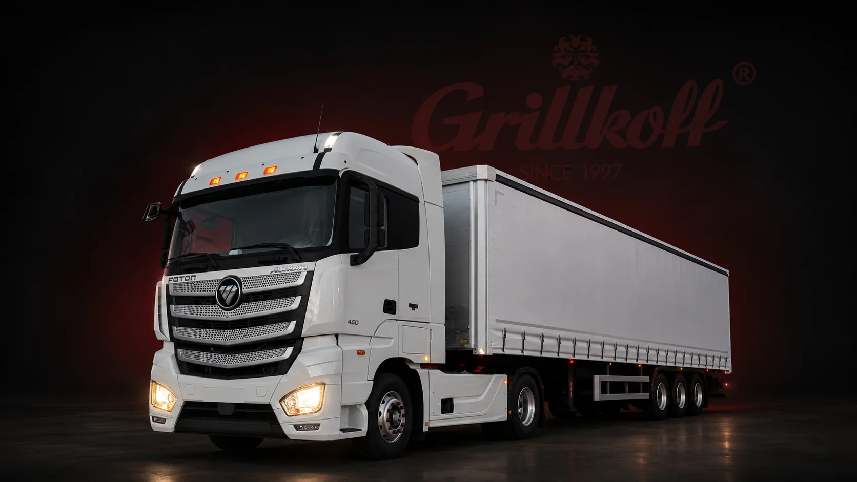 Фура FOTON AUMAN автопарка Grillkoff