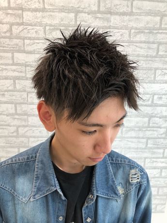 バチっと魔裟斗風cut ヘアカタログ 美容室 Nyny 寝屋川店 小林 瑠里 ヘアサロン 美容院 ニューヨークニューヨーク