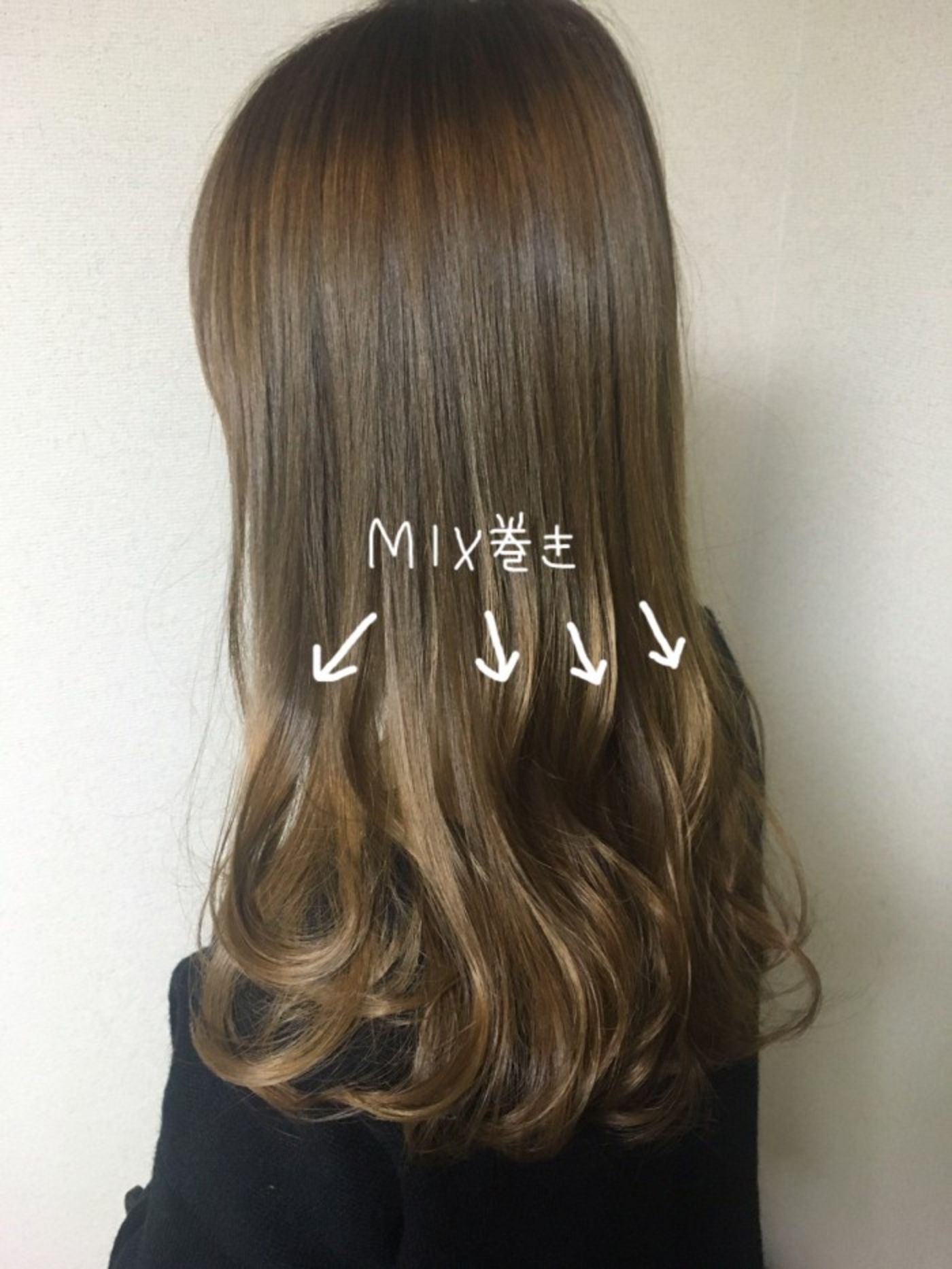 綺麗なロングヘア 毛先 巻く 最高のヘアスタイルのアイデア