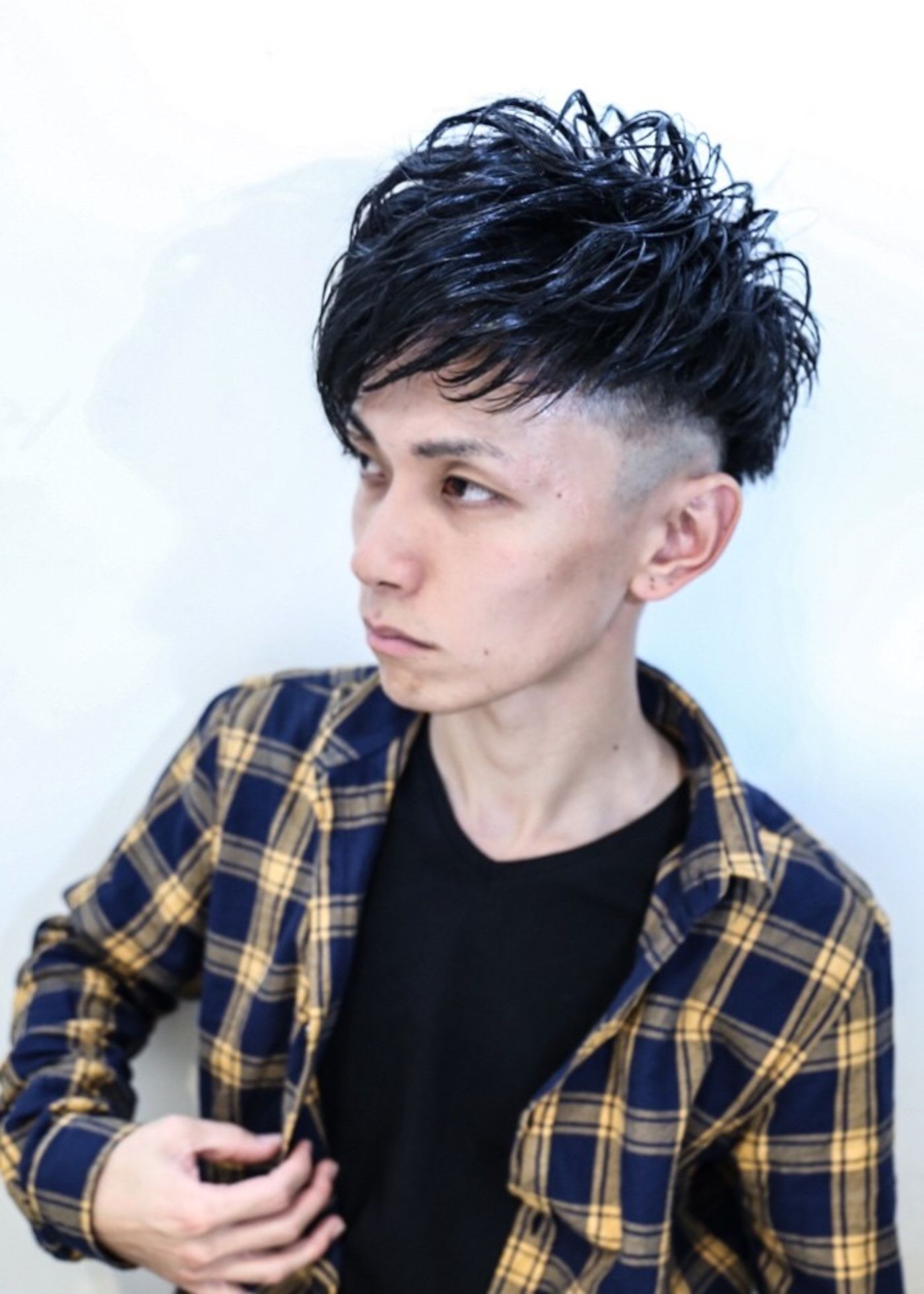 【メンズスタイリング方法】重めのマッシュから立ち上がりの良い【アップバング】に！！｜コラム 美容室 NYNY イオンスタイル海老江店 﨑田