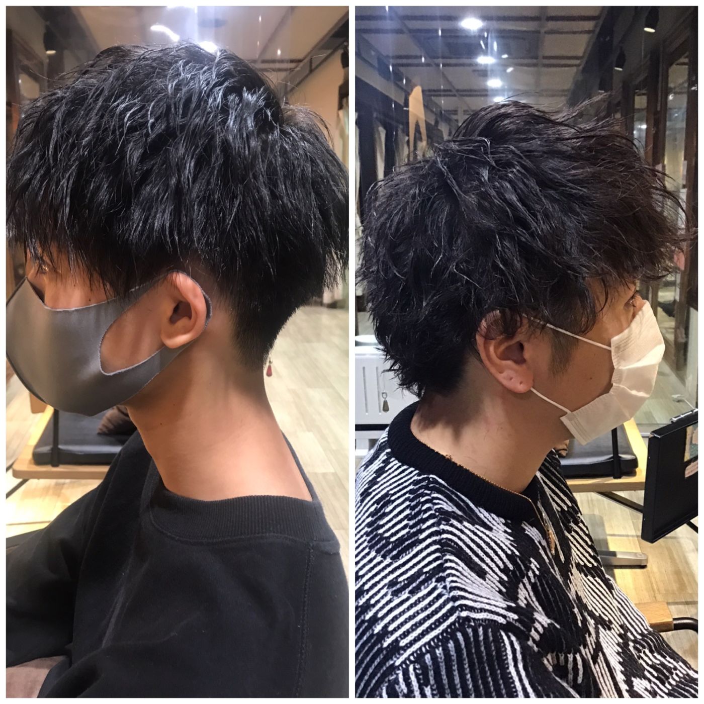 ショートスタイルにツイスパ