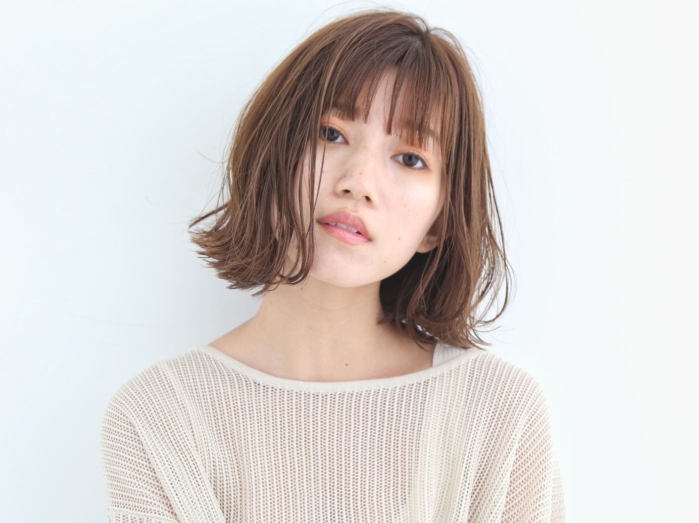 ラフな外ハネボブ