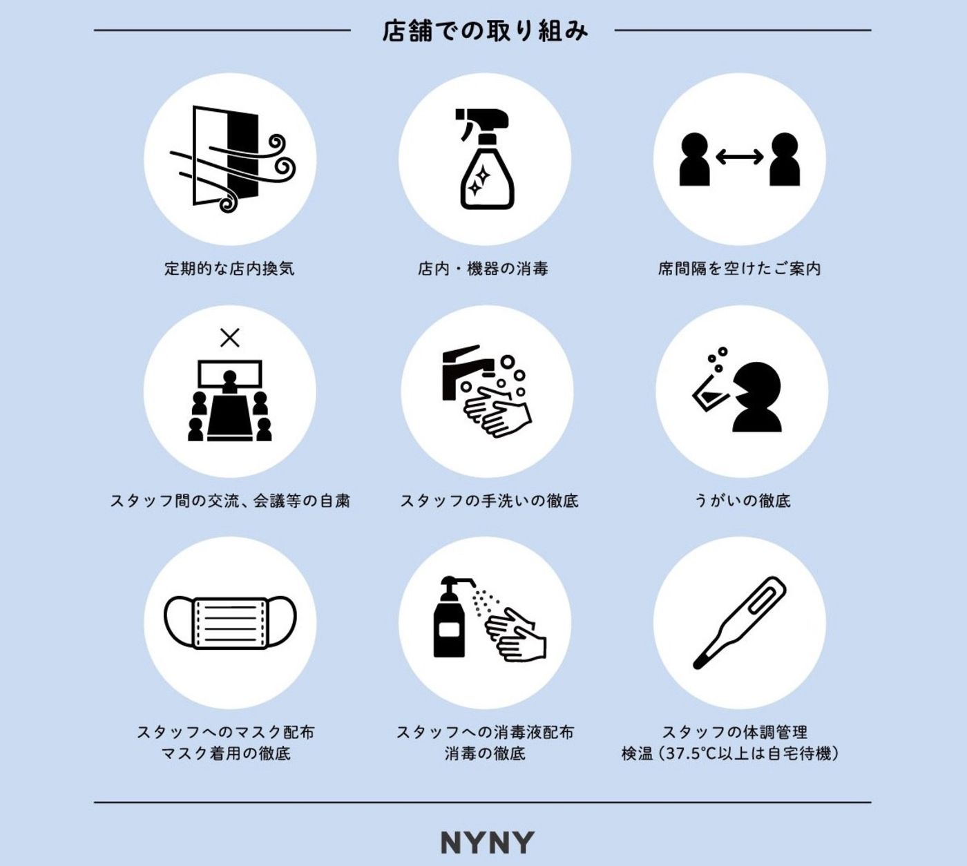 コロナ対策⑤ スタッフの手洗いの徹底