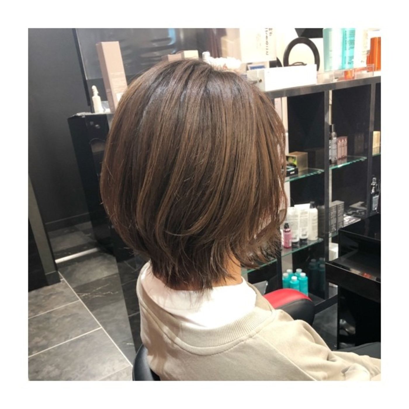 綺麗なひし形シルエット◆【ショートレイヤー】