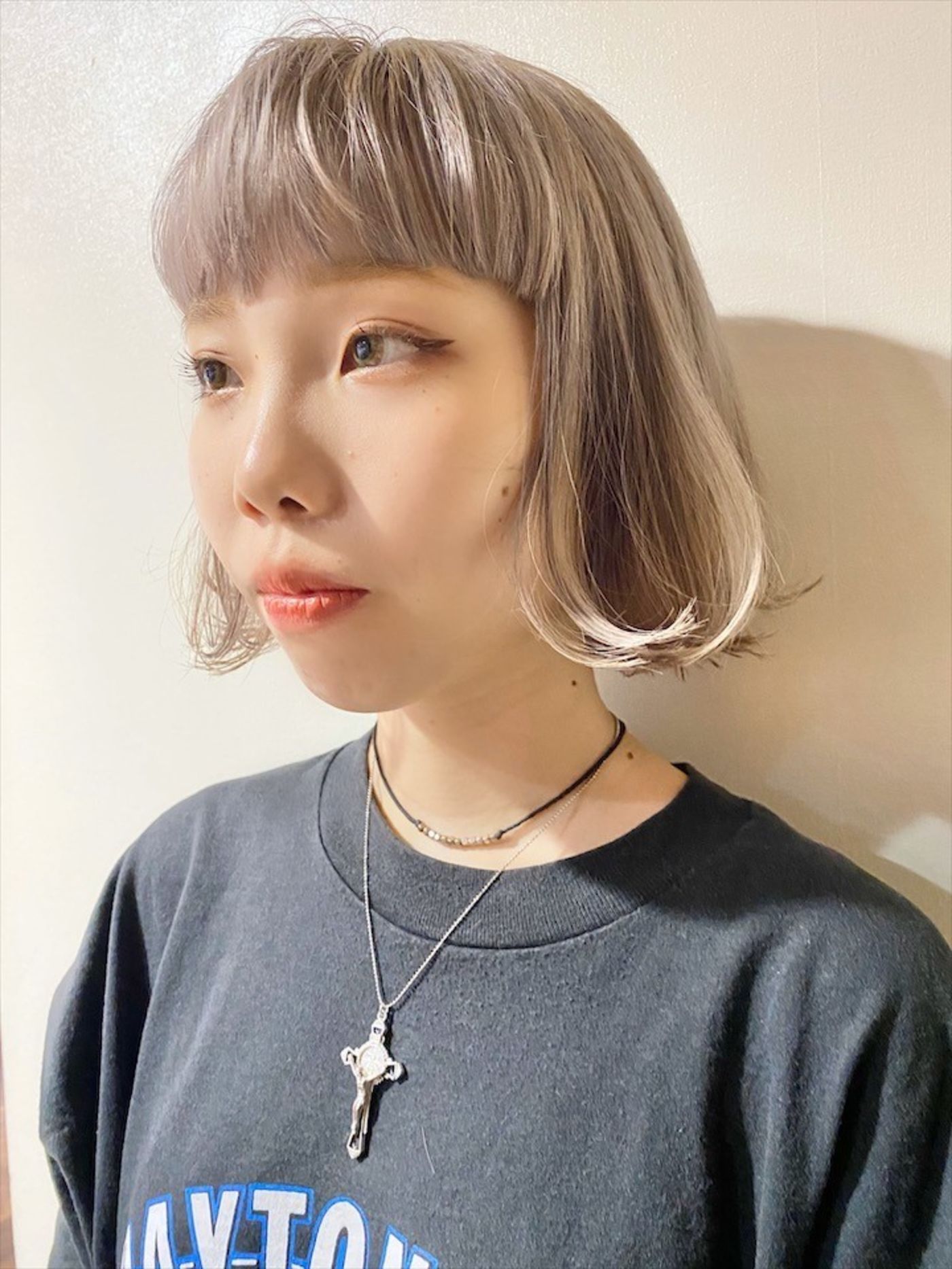 クリーミーカラーでオシャレ上級者さん♪