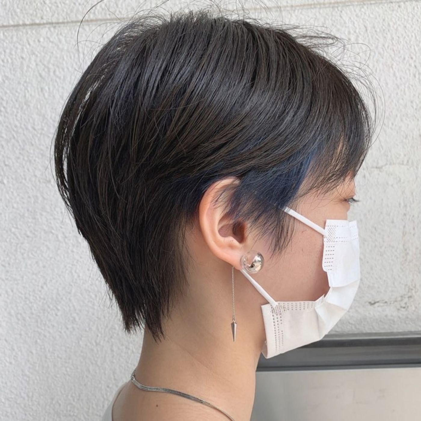 マッシュショート×インナーブルー