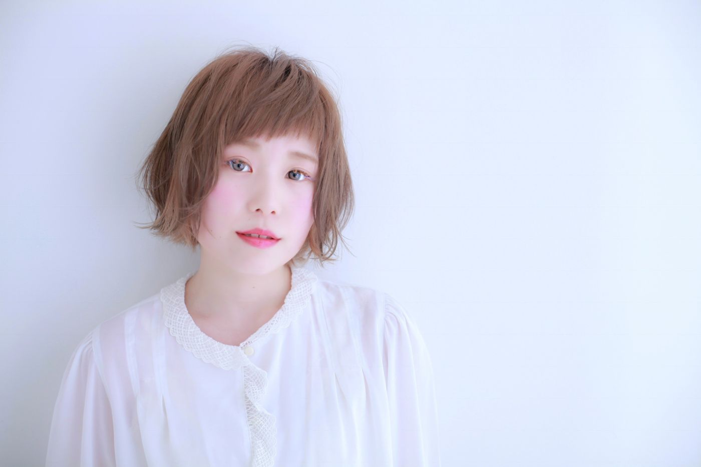 抜群の可愛いあどけなさ☆ オン眉前髪