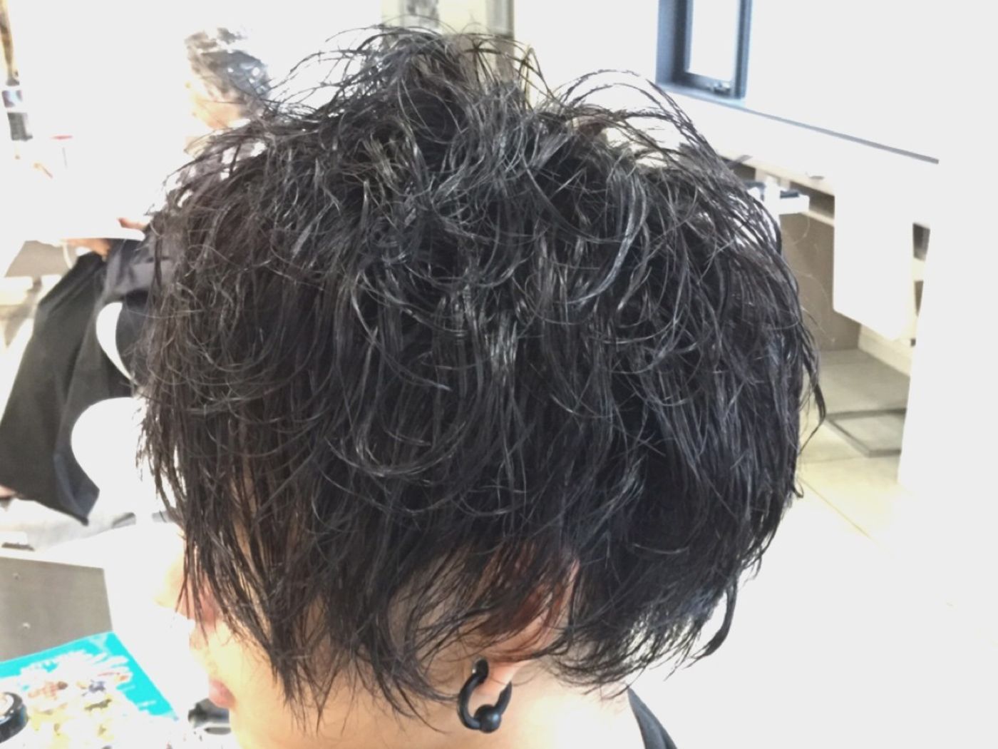 色気のあるウェーブパーマ♪