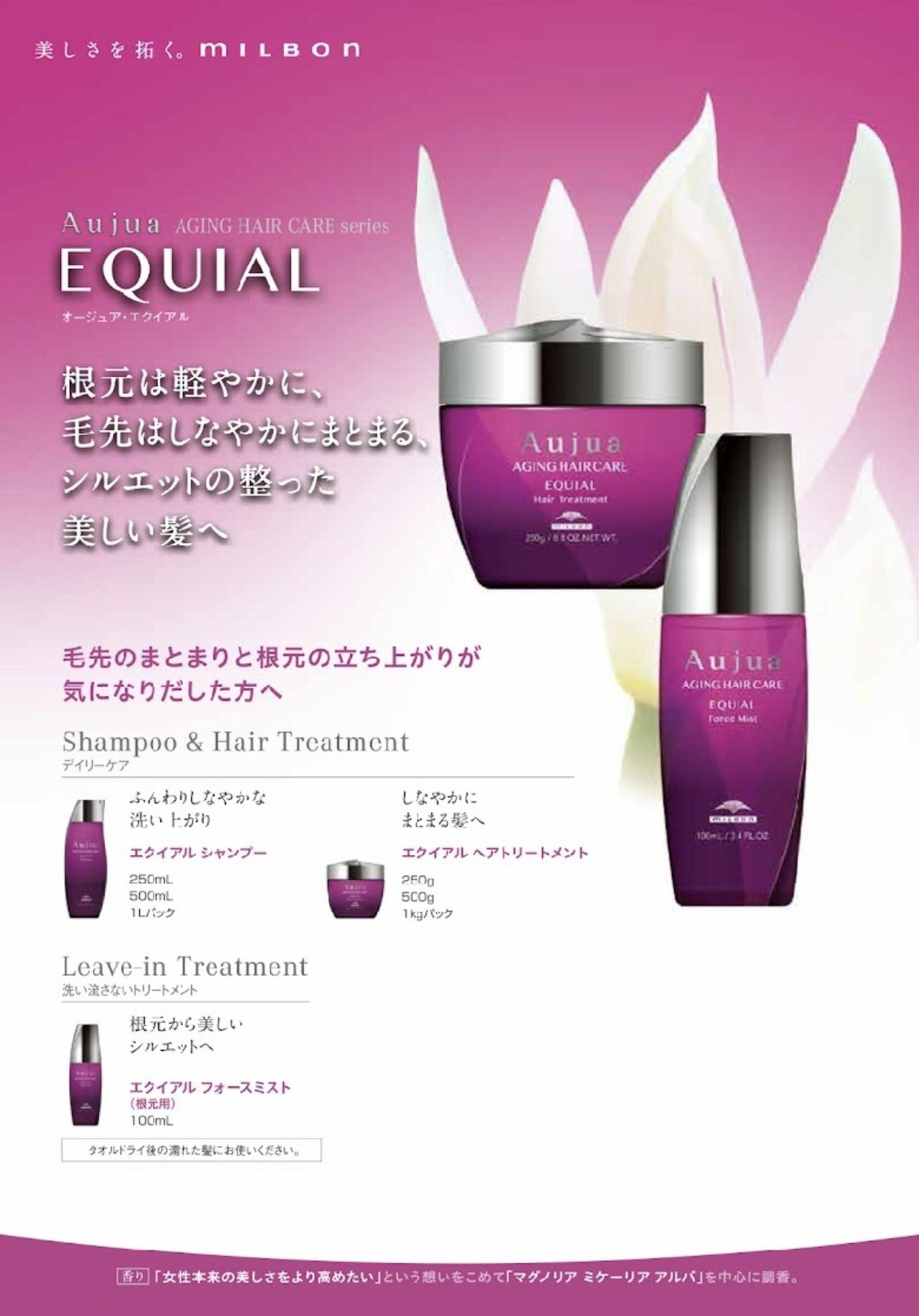 エクイアルトリートメント店販商品
