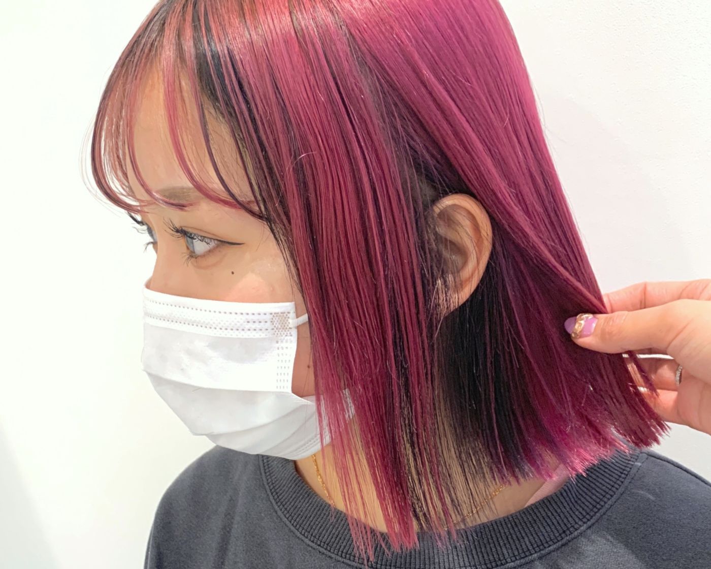 派手髪が好き♡ビビットピンク