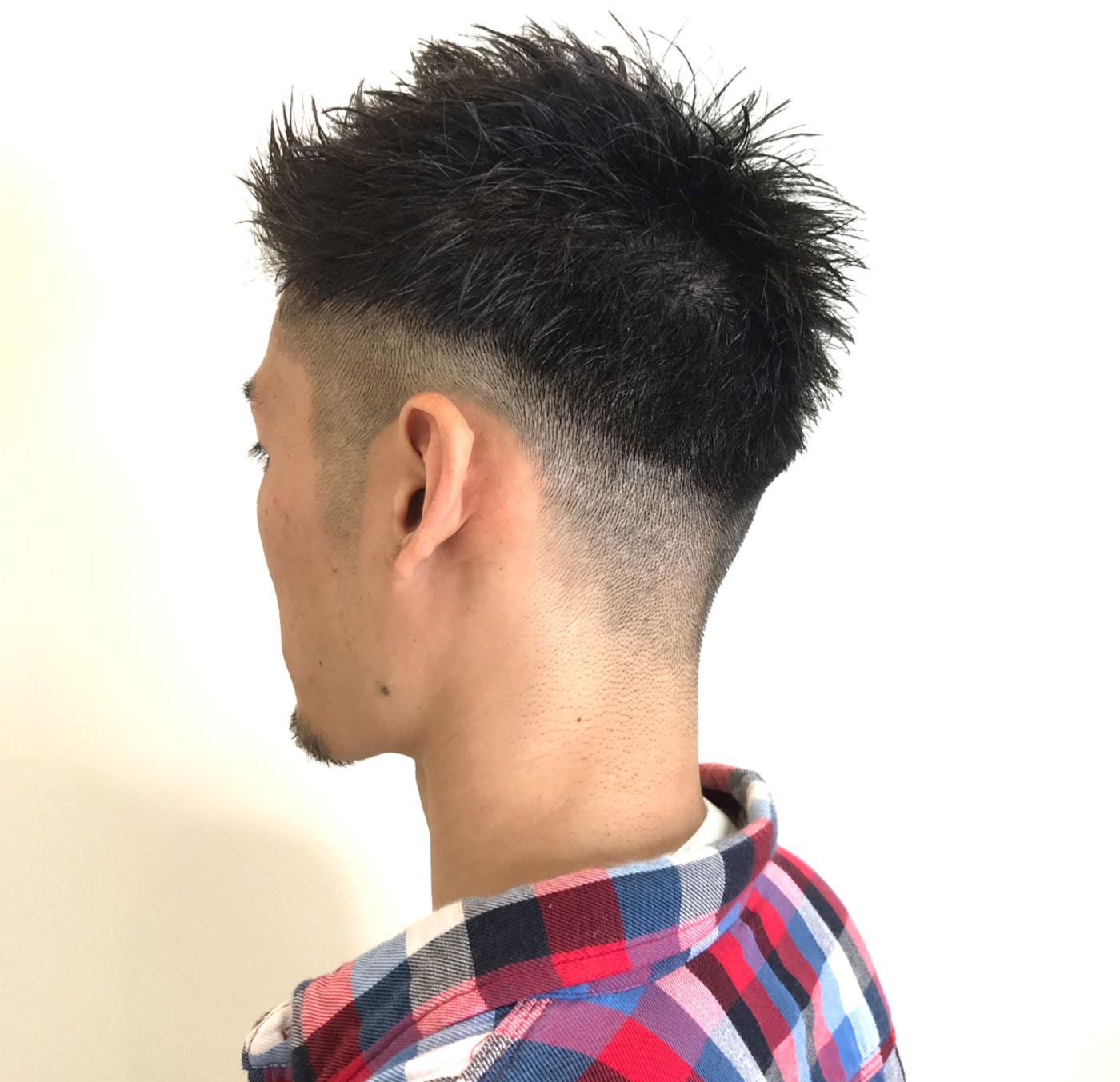 ⓷スキンフェード風でイメチェン!!