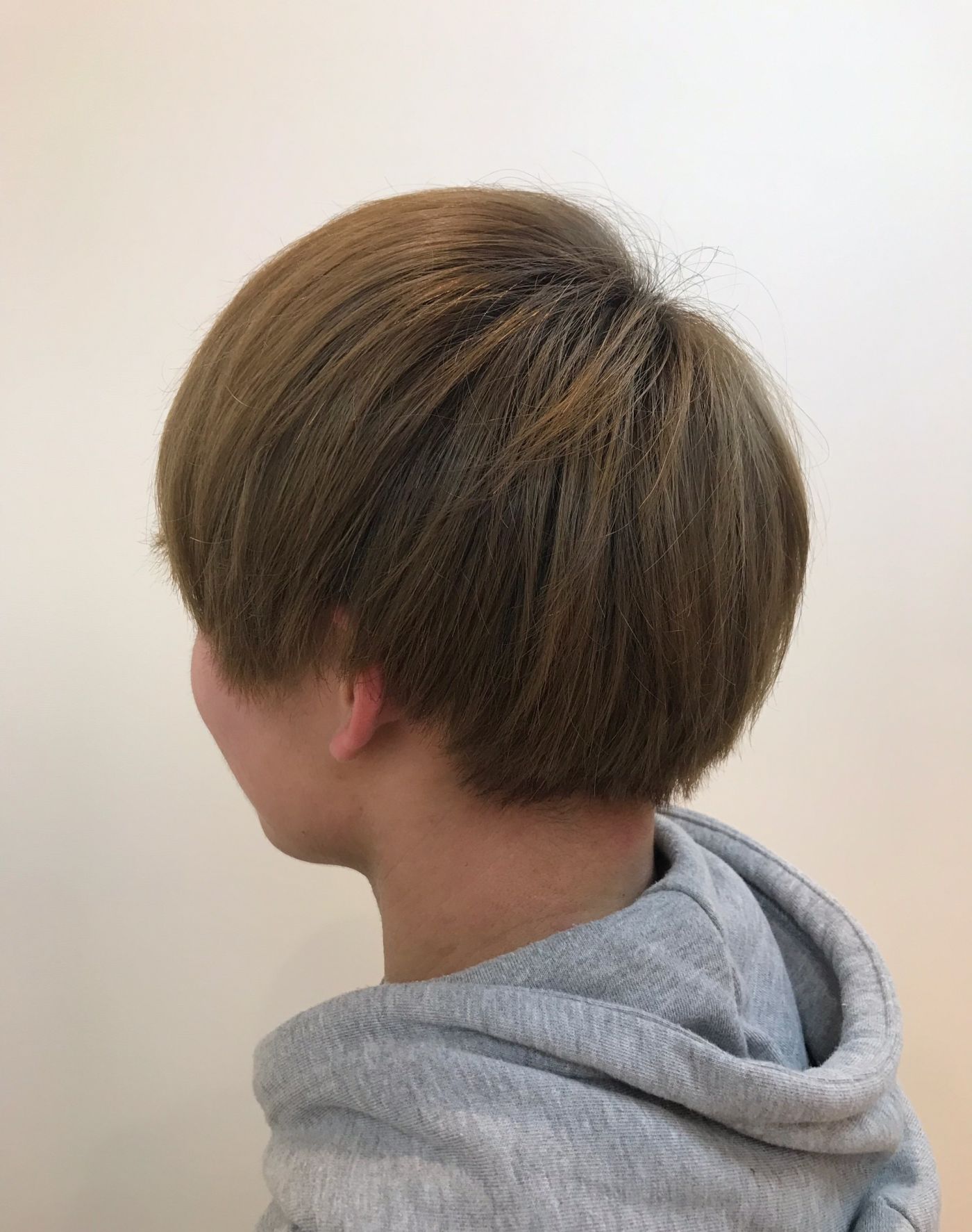 実際のお客様の刈り上げマッシュ