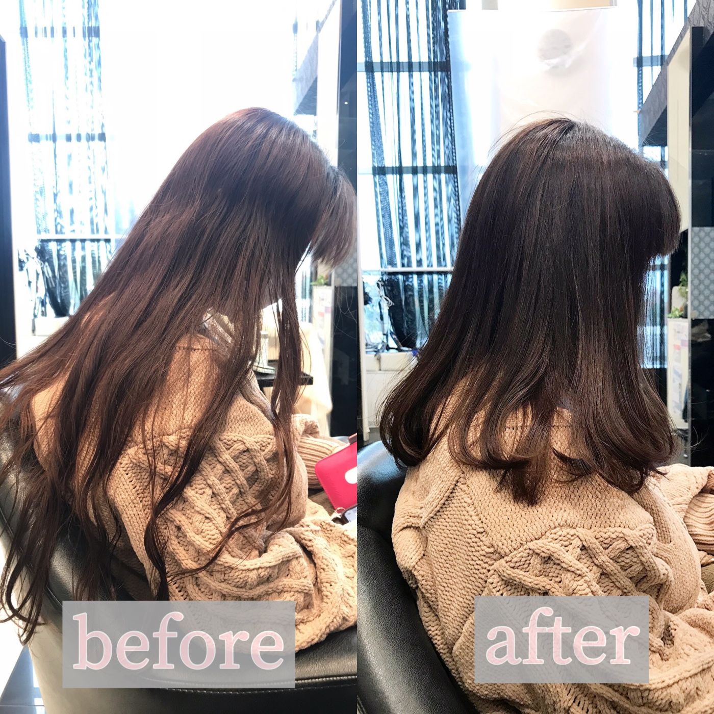 新メニュー【プラチナアクア】でヘアカラー